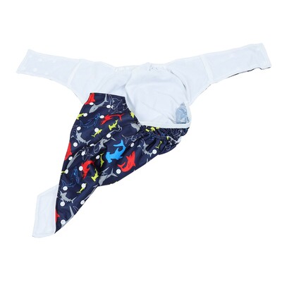 极速Adult Diaper Practical Cloth Diapers Antileak ReusZable