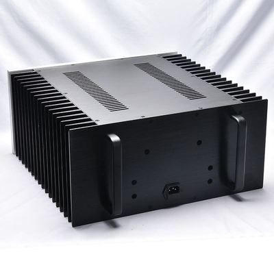 极速。两侧散热器的大甲类功放机箱A 4320 后级机箱 甲类纯后级机