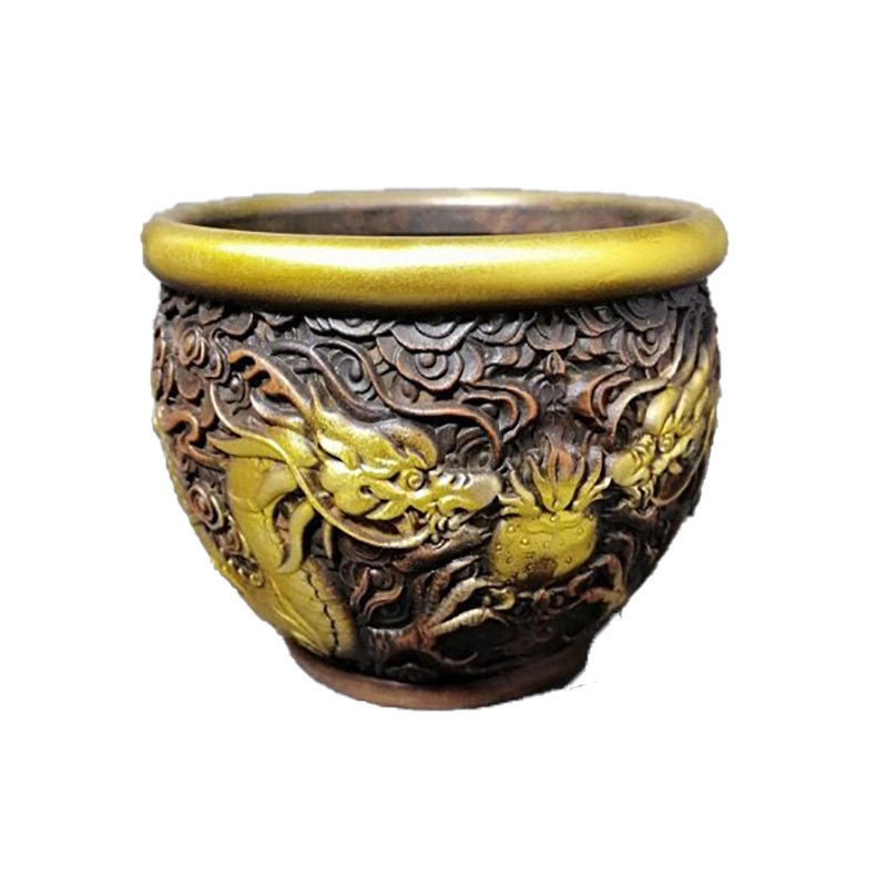 极速渼古玩铜器收藏铜龙缸家居客厅摆设仿古O铜香炉影视道具铜炉,金属材料及制品,其他金属制品,淘宝优惠券,粉丝福利购,淘宝优惠卷