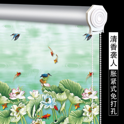 极速Expacnsion curtain roller shutter no hole m installation