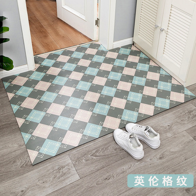 极速Floor Mat pv washable kitchen entrance dOoor x-mouth flo