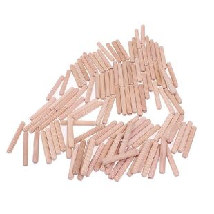 极速100Pdcs Woodworking Doweling Jig Wooden Plug Wood Dowel