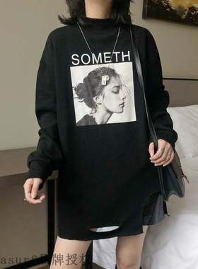 极速Pregnant wiomens autumn and winter clothes Korean versi