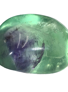 新品天然绿彩萤石原石摆件1-3cmE鱼缸花盆造景石儿童科普玩耍教学