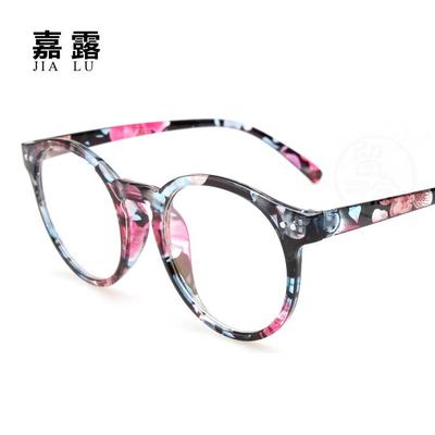 极速。Double willown nail retro round spectacle frame 2282 f