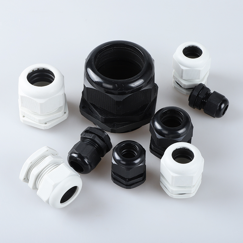 PG型防水电缆接头尼龙塑料密封葛兰头固定电线连接器 PG7/9/11