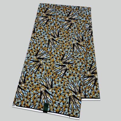 现货非洲全棉蜡染布批发零售Cotton African Wax Fabric6码蜡布