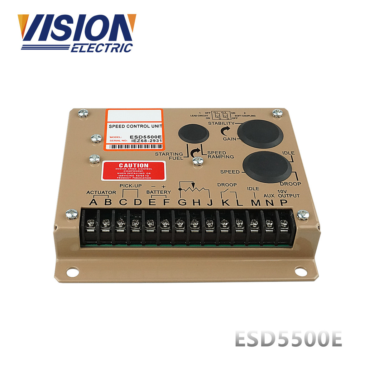 ESD5500E调速板转速调制器 发电机组配件电子调速控制器
