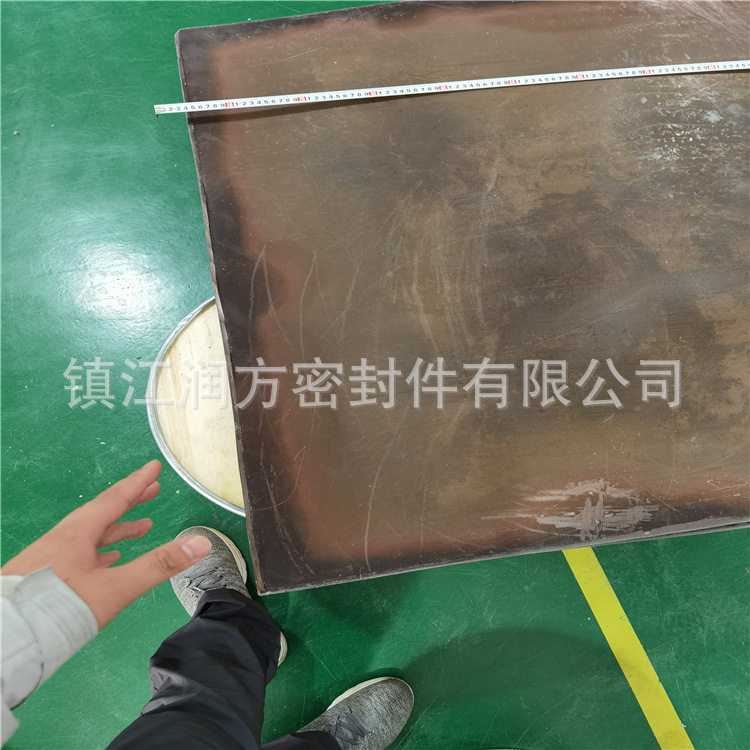 氟塑料填充锡青铜铜粉板材  模压60%铜粉板材 四氟板制作