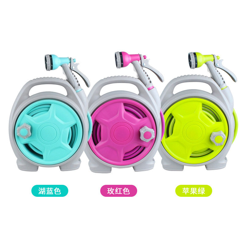 C热销厂家直销家用水管车便携收纳架浇花工具洗车水枪软管套装