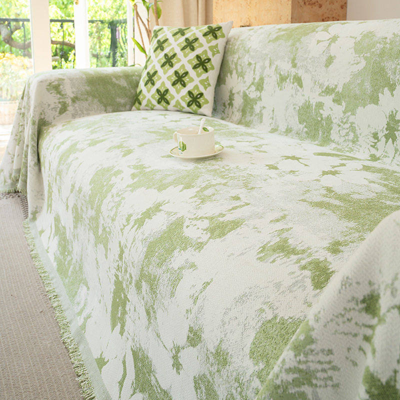 2025新款沙发巾一整张全盖沙发套罩四季通用沙发毯雪尼尔沙发盖布