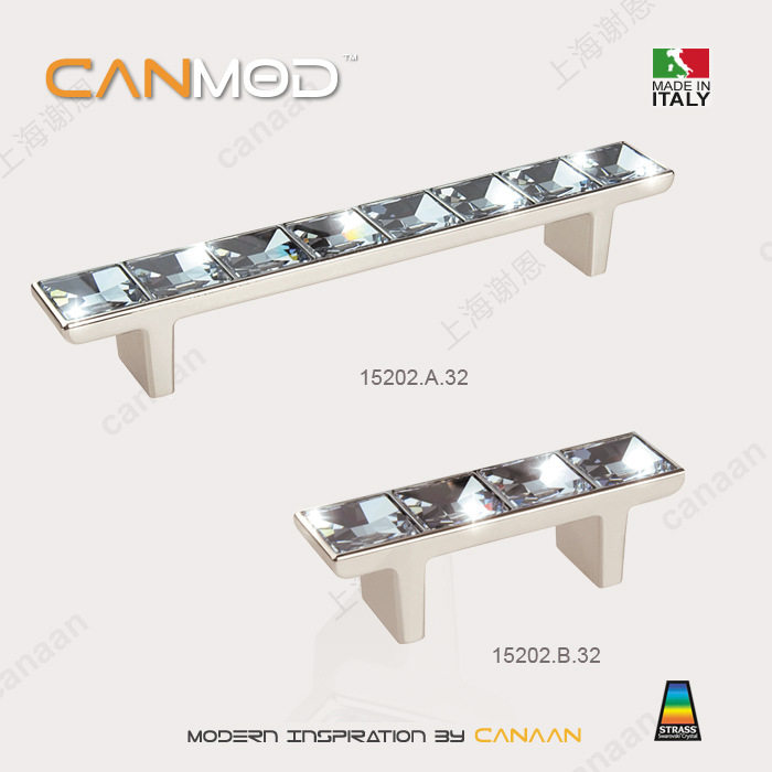 迦南原装意大利进口水晶拉手