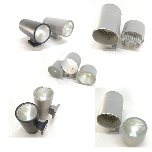LED 户外双头COB led壁灯外壳 2*15W 20W 30W40W 工程专用