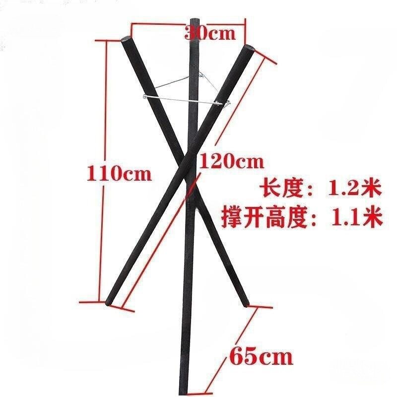 木质三角落地插花花架