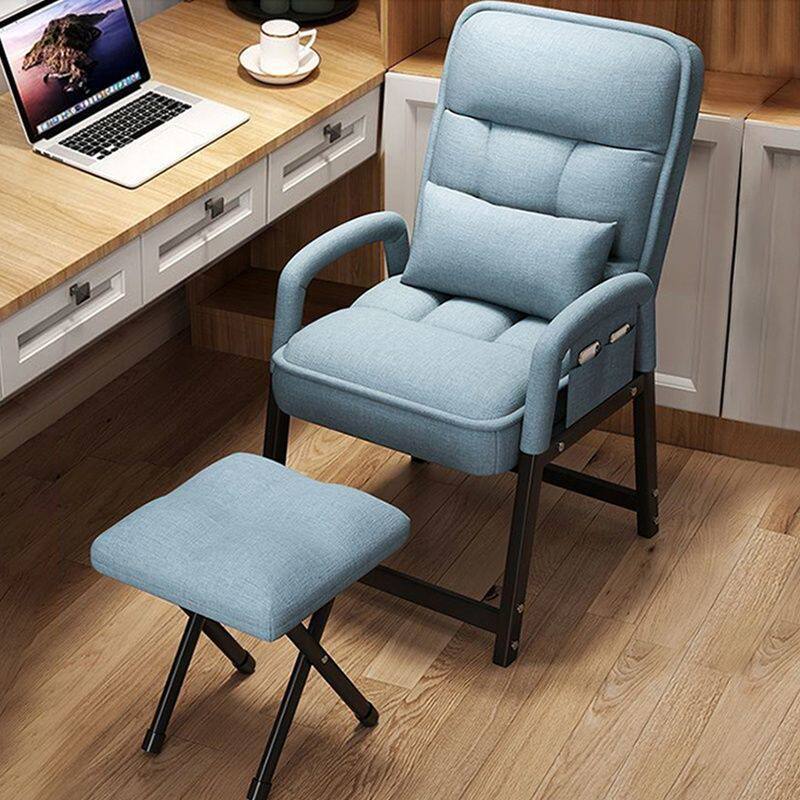 2026电脑椅家用舒适靠背可调节折叠午睡躺椅书房办公椅宿舍休闲电