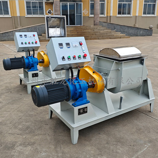 供大型真空捏合机 陶瓷土捏合机 螺杆挤出捏合机 干硅胶捏合机