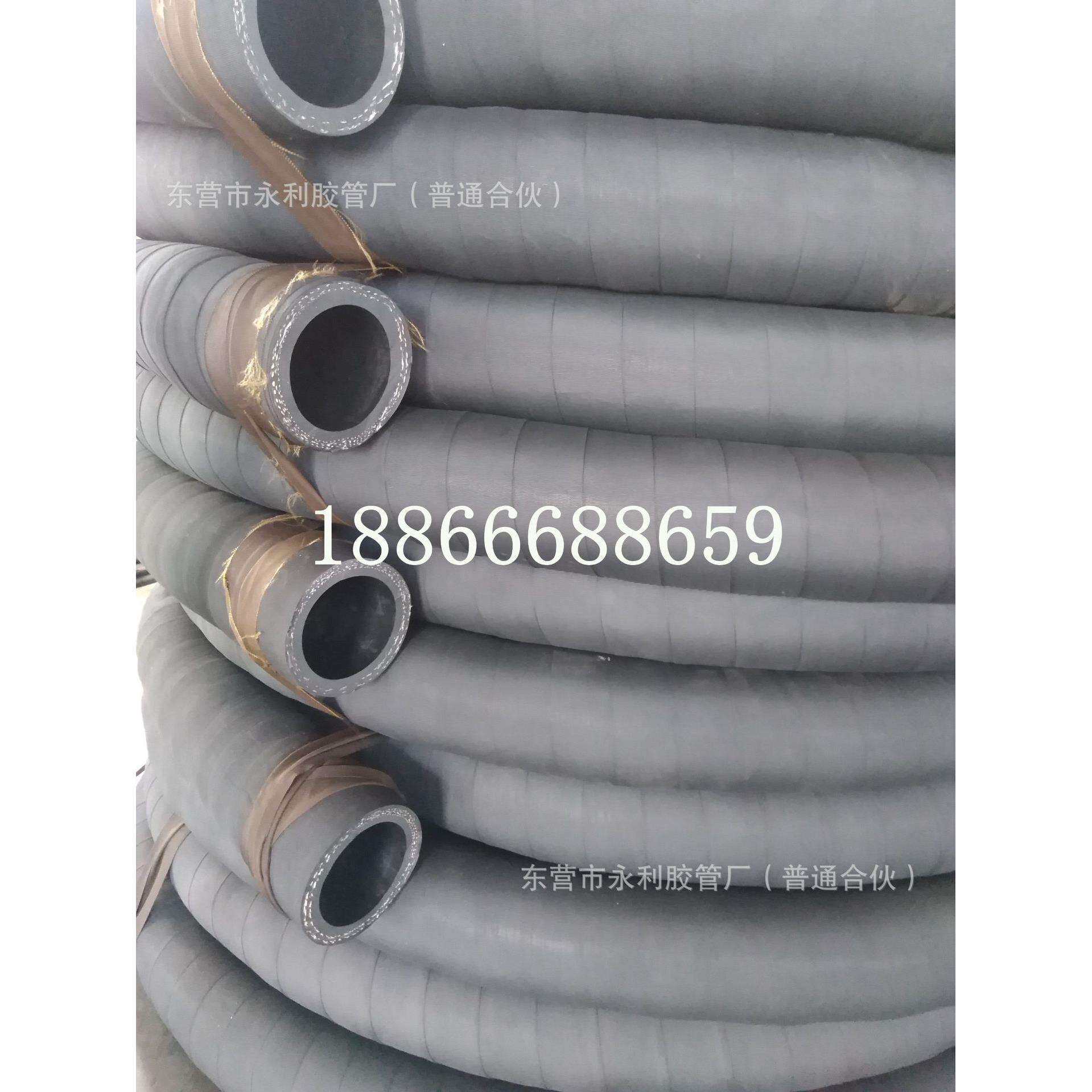夹布输水橡胶软管夹布耐磨穿线胶管耐高压夹布水管