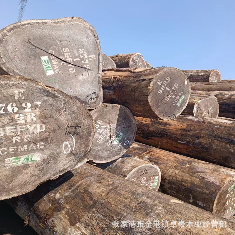 绿柄桑原木板材 绿柄桑 非洲柚木 绿柄桑板材 绿柄桑木 规格加工