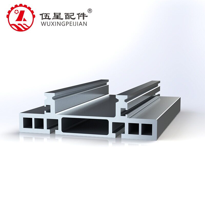 73*250木工机械导轨 工业铝合金型材 异型铝材 U型轨道