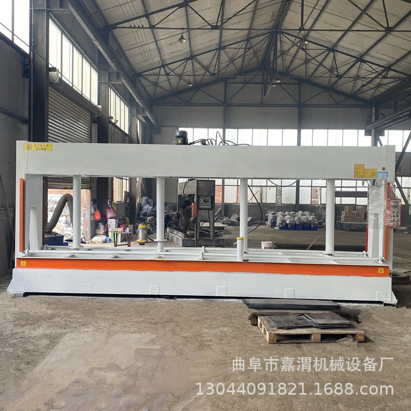 聊城大型保温复合板冷压机200吨集装箱车厢板冷压机保温板压力机
