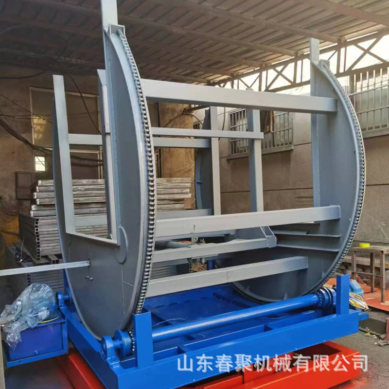 翻转机 90度翻转平台重型货车卸车机固定翻板升降机厂家直供