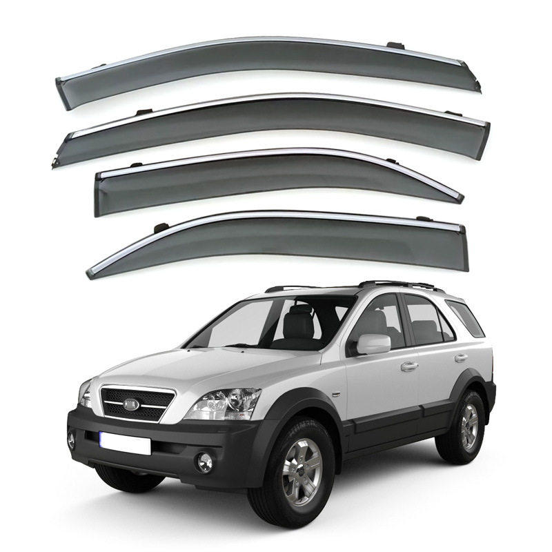 适用于起亚索兰托2003-2008晴雨挡车窗雨眉Kia Sorento改装配件