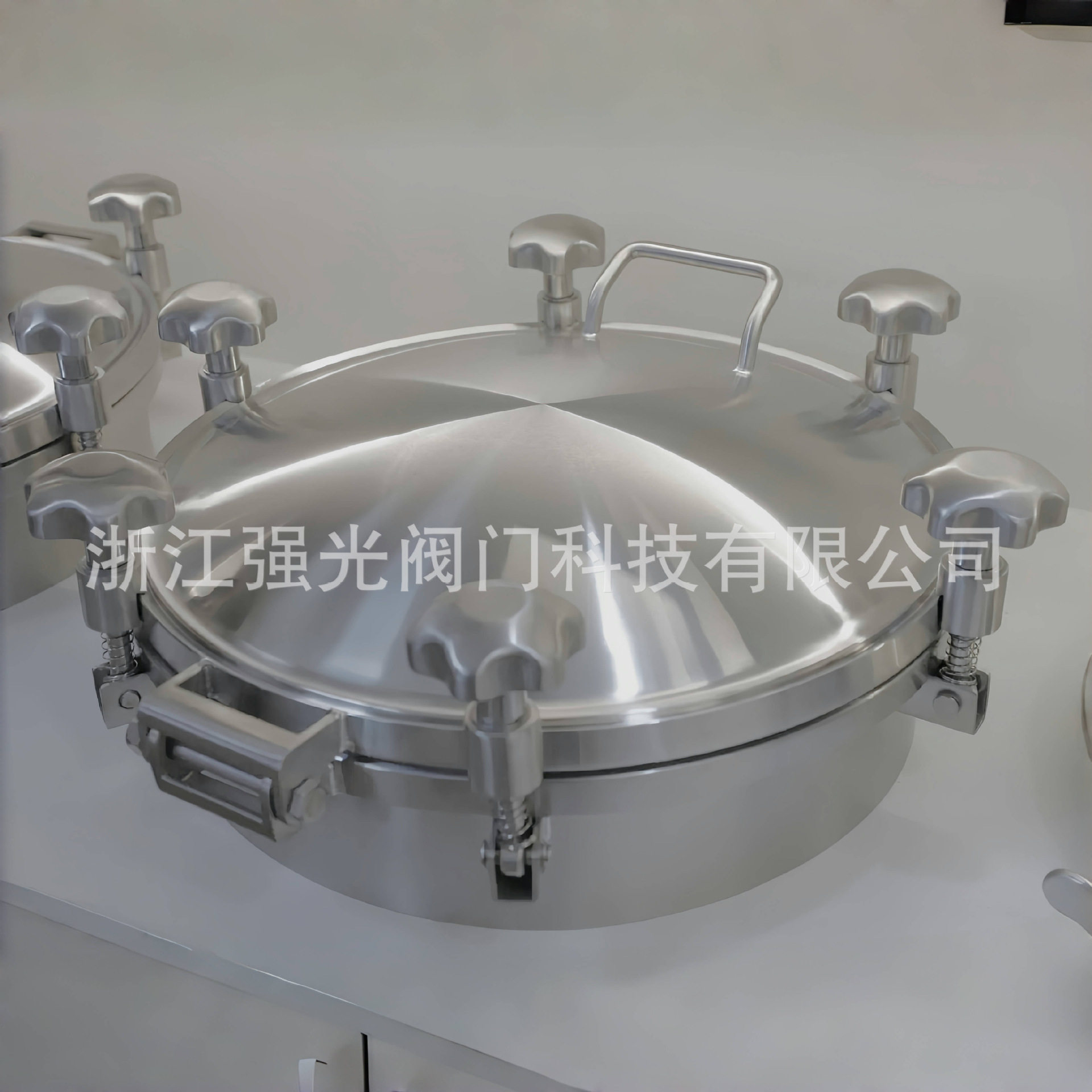 卫生级304/316L快开法兰人孔