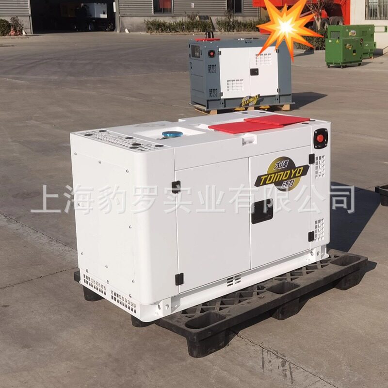 欧5双缸5KW低音箱式水冷柴油发电机组TO6800ET-T5长1.2米 低转速