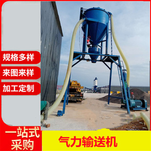 浙江电厂清灰自吸式气力输送机 粉煤灰装车吸灰机 水泥装罐机