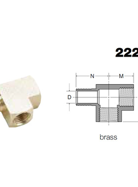 Legris乐可利 内螺纹管接头 1202P-6-6/2202P/2224P/2225P/2214P