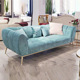 北欧家用休闲布艺沙发轻奢小户型公寓双人沙发酒店大堂休息区沙发