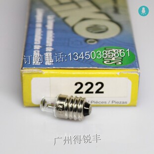2.25V0.25A 222 E10 EIKO 里斯特检耳镜灯泡