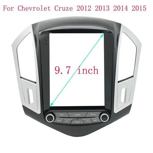 适用雪佛兰科鲁兹2012-2015 CHEVROLET CRUZE安卓导航9.7寸面板框