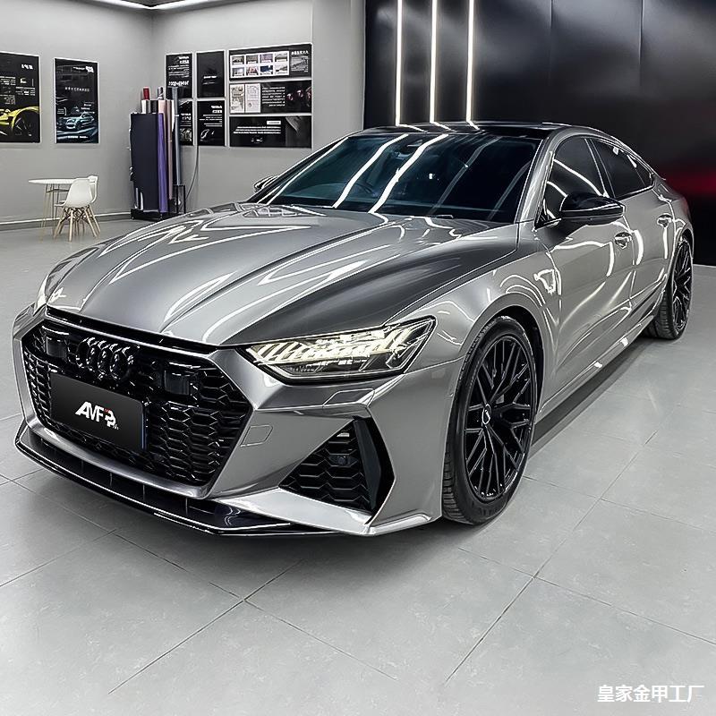 PET液态金属银全车身改色膜