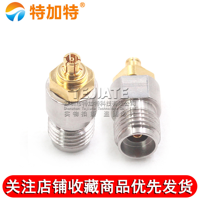 毫米波转接器 SSMP/2.92-KKG高频双通头 SSMP母转2.92MM母 DC-40G