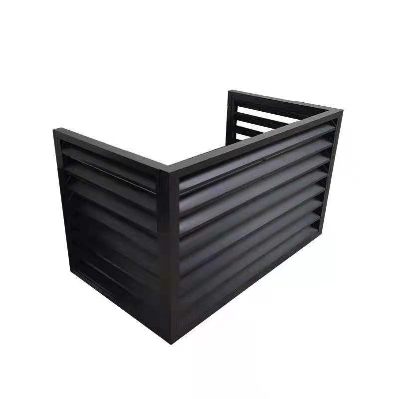 工厂直销铝合金暖气罩衣柜橱柜通风百叶地暖格栅遮挡板