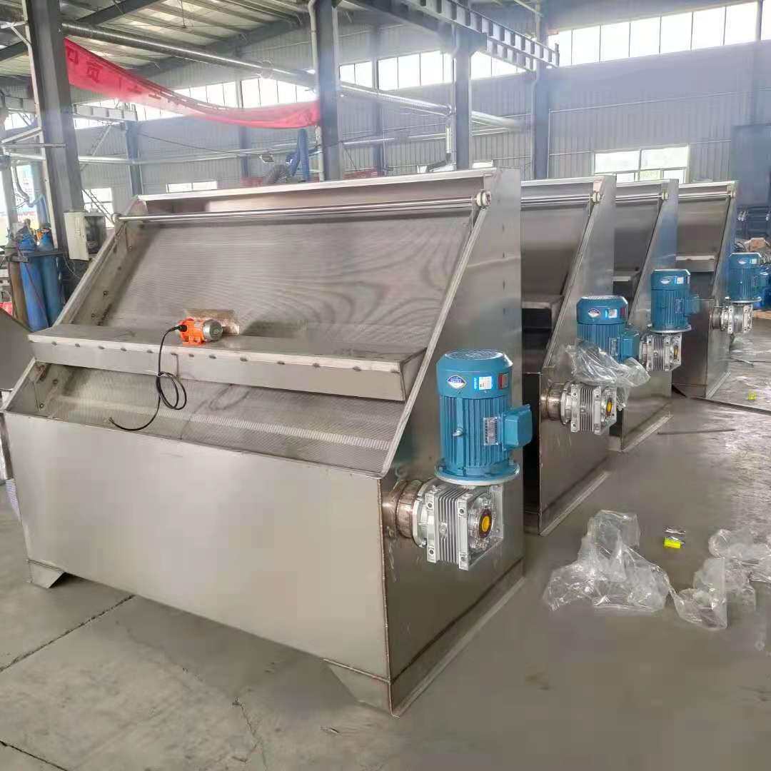 猪鸡舍斜塞式固液分离机粪便干湿分离机养殖场脱水机