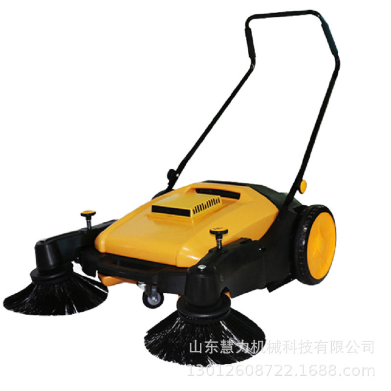 新款手推式扫地机 滚刷清扫自动扫地机 景区工厂车间手推式吸尘器