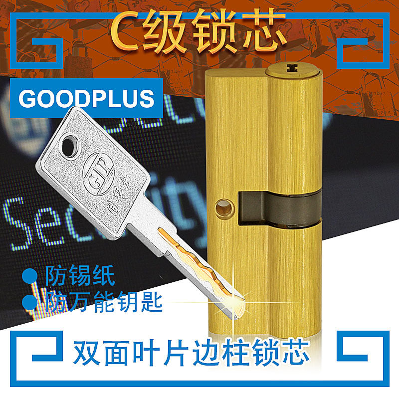 固得加超B/C级防盗门双面叶片芯