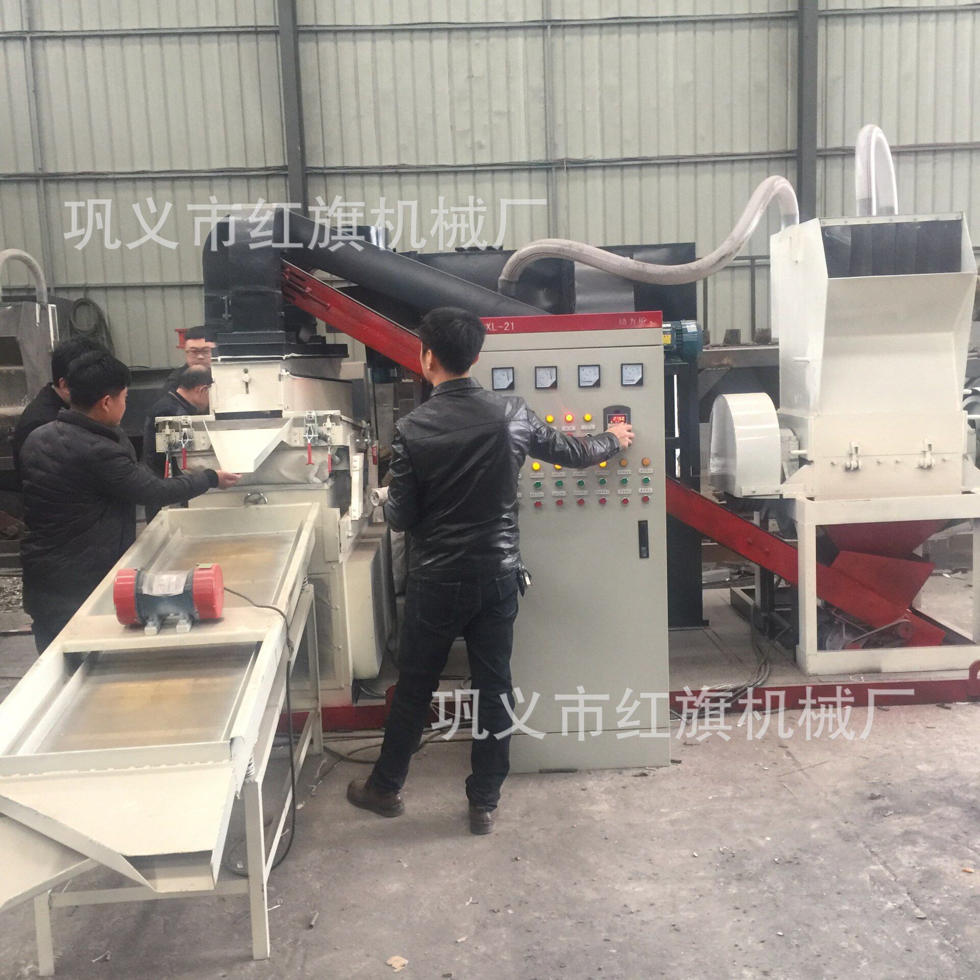 干式杂线铜米机橡胶铜铝分离机多用途电线粉碎机全自动铜米机