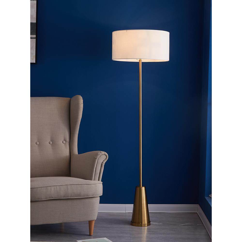 美式立式台灯落地灯卧室客厅沙发个性简约现代书房立式灯创意灯具