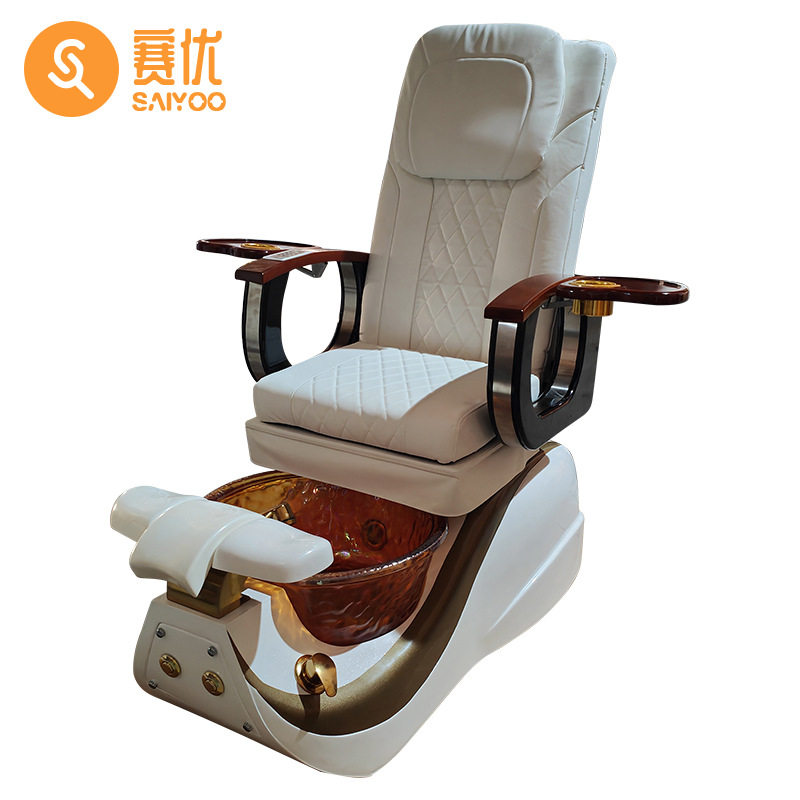 美甲修甲沐足按摩椅洗脚泡脚足浴沙发椅可躺电动遥控多功能足疗椅