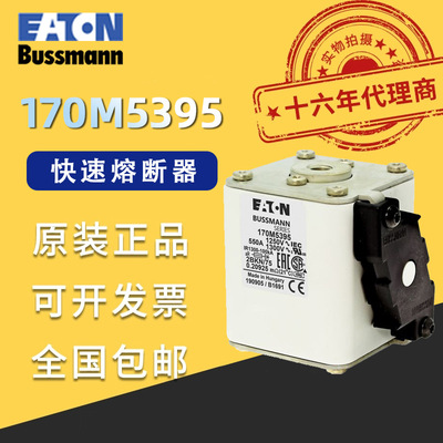 170M5395伊顿巴斯曼熔断器1250VAC550A100KA分断力不易断GR熔断器