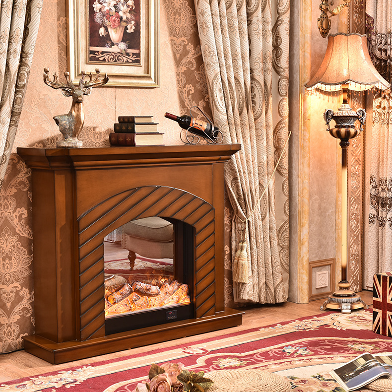 美式仿真火取暖电壁炉装饰柜壁炉架壁炉收纳暖屋壁挂式欧式简约