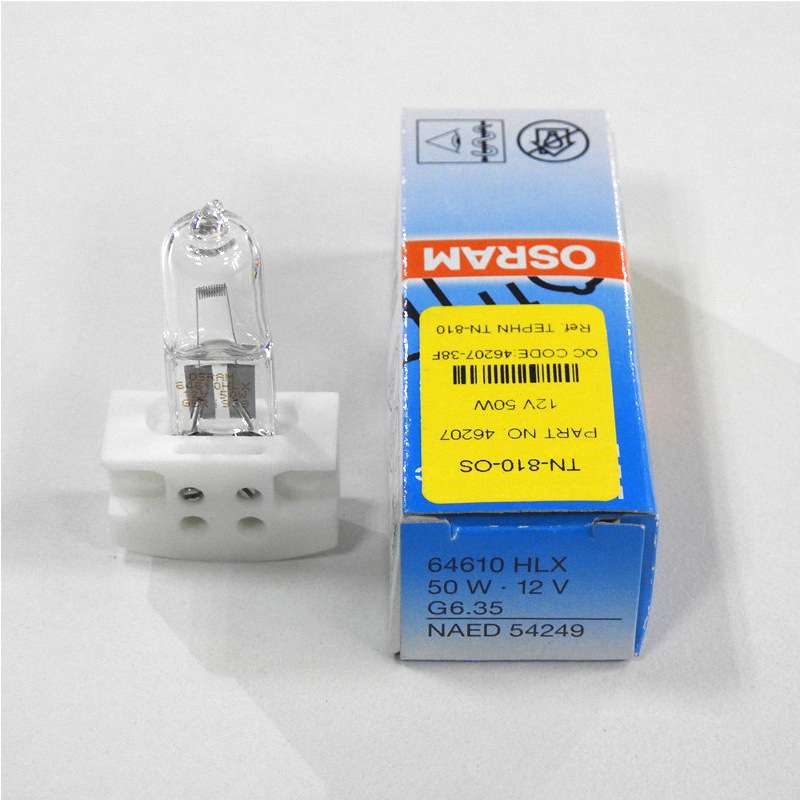 重庆上邦LS-3 LS-4裂隙灯灯泡12V50W显微镜检查仪灯泡OSRAM 64610