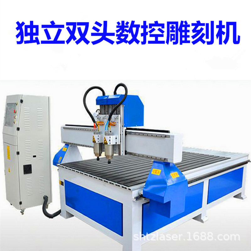 上海供应双头木工雕刻机数控CNC木工车床1325木工广告雕刻机