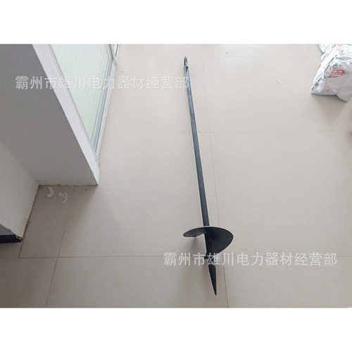 螺旋地锚桩钢丝绳地钻电线杆地锚钻电力施工临时地锚预埋地锚