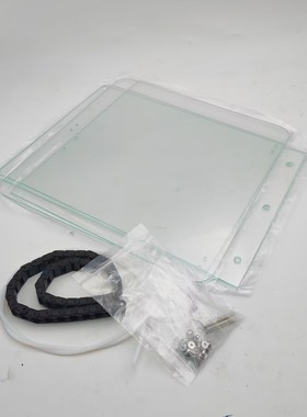 闪铸flashforge AD5M3D打印机钢化玻璃封箱diy封闭式套件