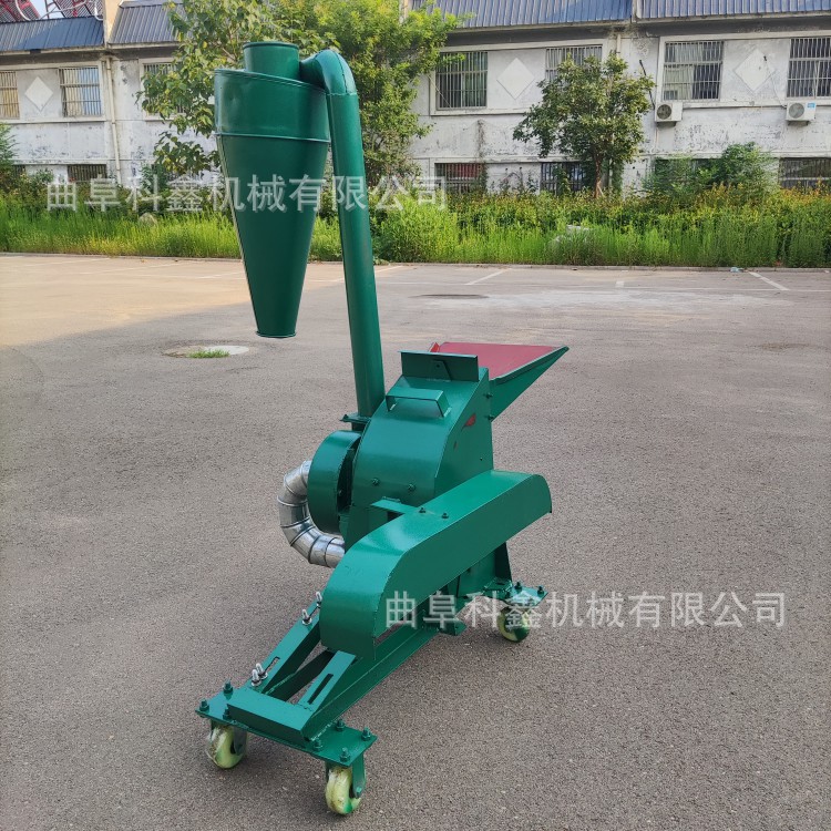 科鑫牌家用小型粉碎机 多功能养殖饲料打糠机 秸秆花生秧粉草机