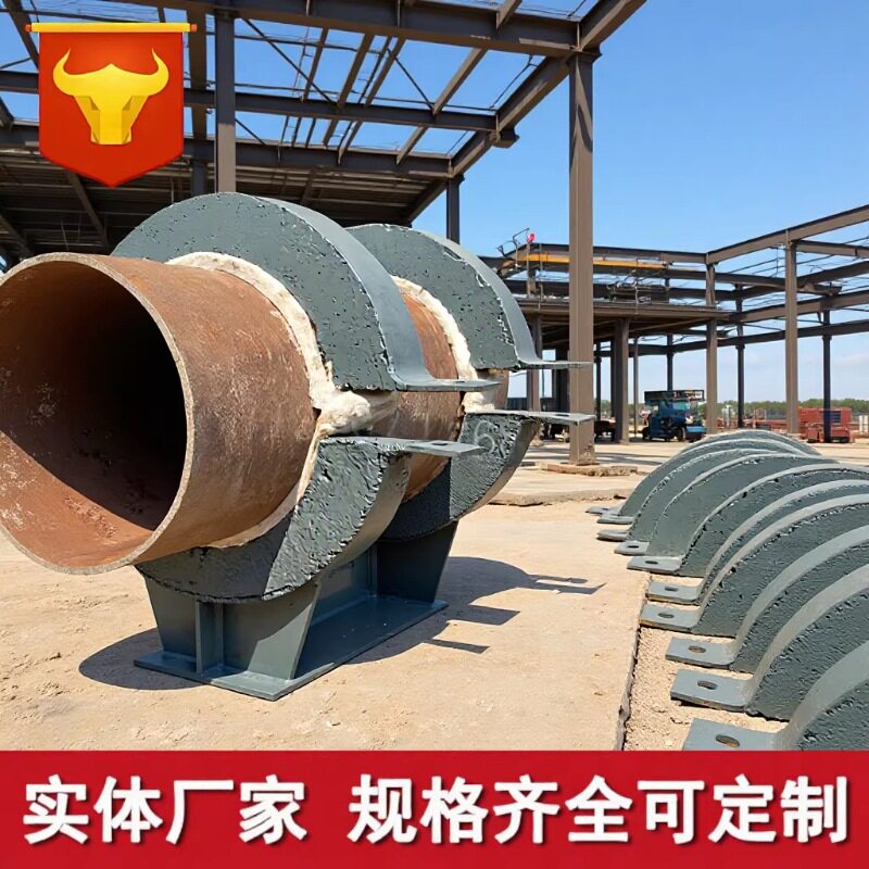 蛭石瓦块型隔热管托架空支架